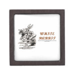 White Rabbit Herald Hearts Wonderland Premium Jewelry Boxes