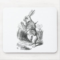 White Rabbit mousepads