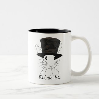 White Rabbit mug
