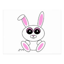 White Rabbit Post Cards