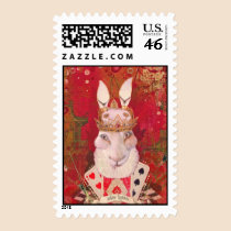 White Rabbit stamps