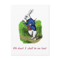 White Rabbit postcards