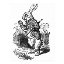 White Rabbit postcards