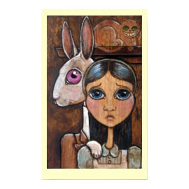 White Rabbit print