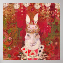 White Rabbit Poster