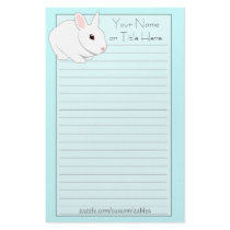 White Rabbit Stationery by Customizables White Rabbit Stationery