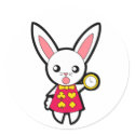 White Rabbit Stickers