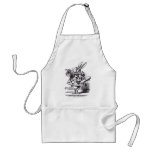 White Rabbit Trumpet Apron