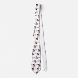 White Rabbit Trumpet Hear Ye! Hear Ye! Wonderland tie