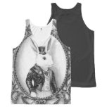 White Rabbit Unisex All Over Tank Top All-Over Print Tank Top