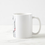 White Rabbits Mask Coffee Mug