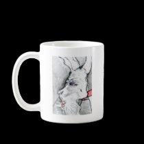 White Rabbits Mask mugs