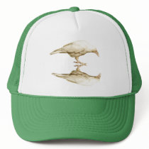 WHITE RAVEN Hat