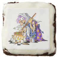 White Rectangular Chocolate Halloween Brownies Square Brownie