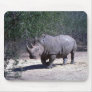 White Rhino Mouse Pad