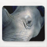 White Rhinoceros Head Mousepad