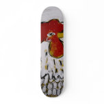 WHITE ROOSTER SKATE BOARD DECKS