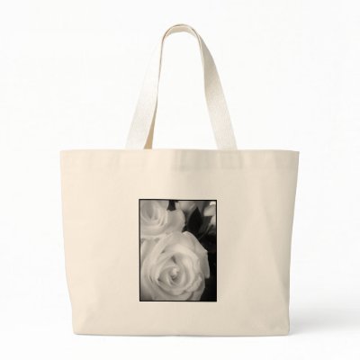 white rose bag by kala1225