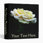 white rose Binder binders