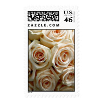 White Rose Bouquet Postage