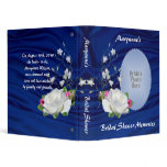 White Rose Bridal Shower Album binders