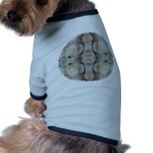 White Rose Bubbles Doggie Tshirt