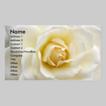White Rose business cards
