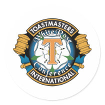 White Rose Conference stickers