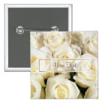 White Rose Elegance Template Button