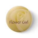 White rose for the flower girl buttons