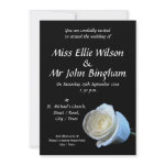 White Rose Custom Invites