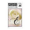 White Rose Monogram Stamp - Initial E by aslentz White Rose Monogram Stamp - Initial E