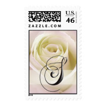 White Rose Monogram Stamp - Initial s by aslentz White Rose Monogram Stamp - Initial s