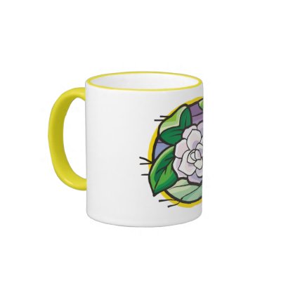 White Rose Mugs by naturetees