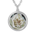 White Rose Necklace