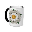 White Rose of York mugs