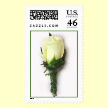 white rose postage