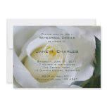 White Rose • Rehearsal Dinner Invitation