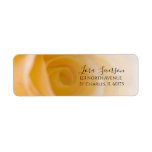 White Rose Return Address Label