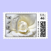 White Rose, RSVP postage