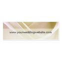 White Rose Wedding Website cards business cards by perfectpostage White Rose Wedding Website cards business cards
