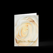 White Rosebud Bridal Shower Invitation cards by Firecrackinmama White Rosebud Bridal Shower Invitation cards