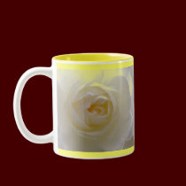White Roses Mug Coffee Cup Beautiful Rose Decor