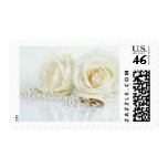 white roses, wedding, bridal shower, rsvp, save