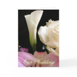 White Roses Wedding Invitation cards