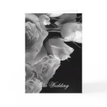 White Roses Wedding Invitation cards