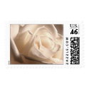 White Roses Wedding Postage Stamp