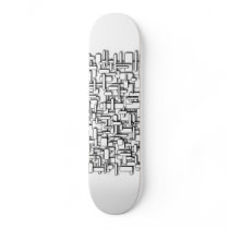 White Roundtangle Skateboard 4