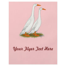 White Runner Ducks Flyers