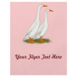 White Runner Ducks Flyers